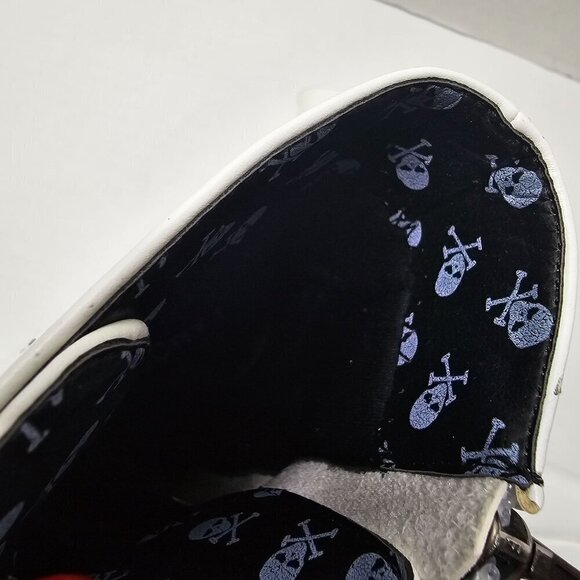 NWOT Dolls Kill Lamoda Serenity Lace Up White Ankle Boots size 8 - Picture 7 of 15